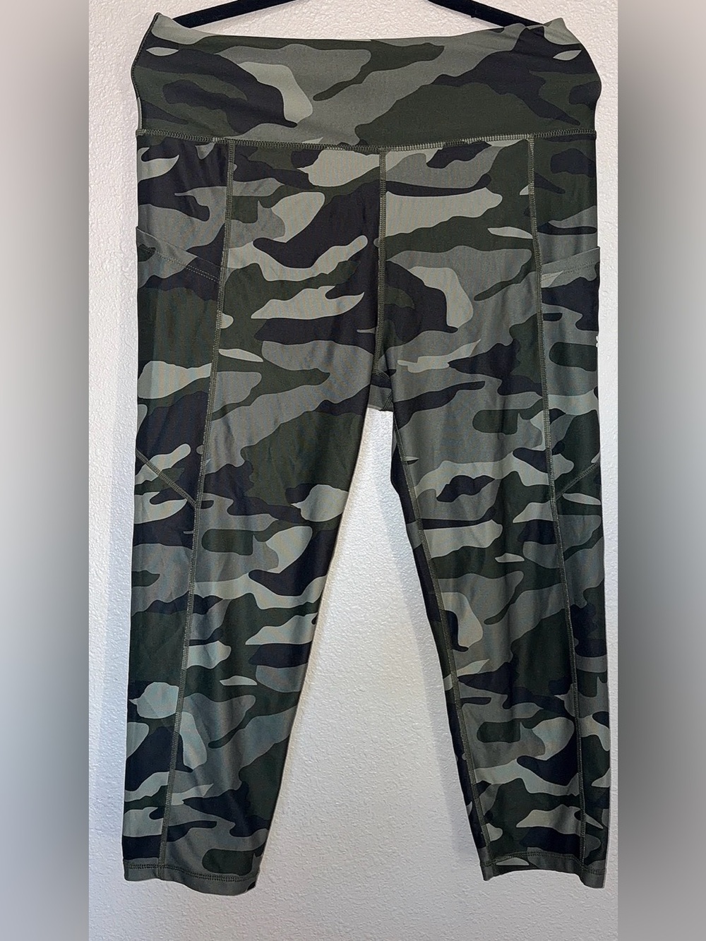 Active Leggings - Green Camo